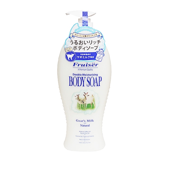Fruiser【フルッセル】ダブルモイスチャー ボディソープ 1000ml (ナチュラル)