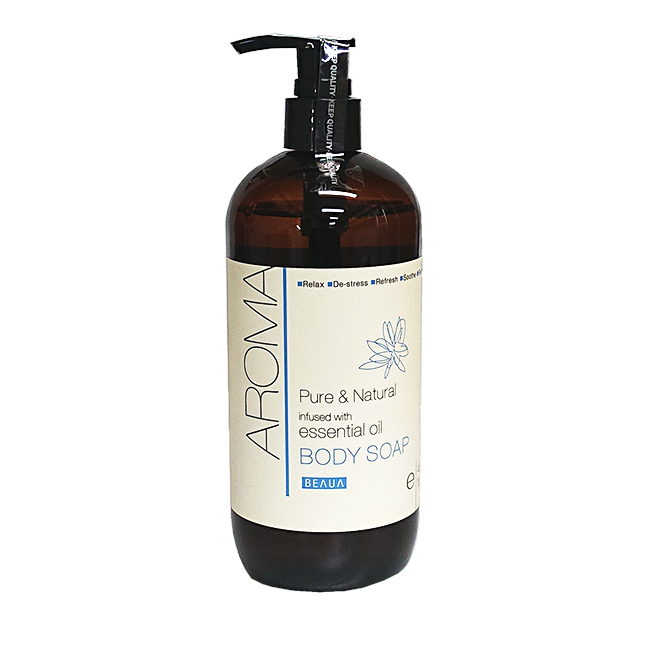 KUMANO COSMETICS【熊野油脂】BEAUA/ビューア アロマ ボディソープ 480ml