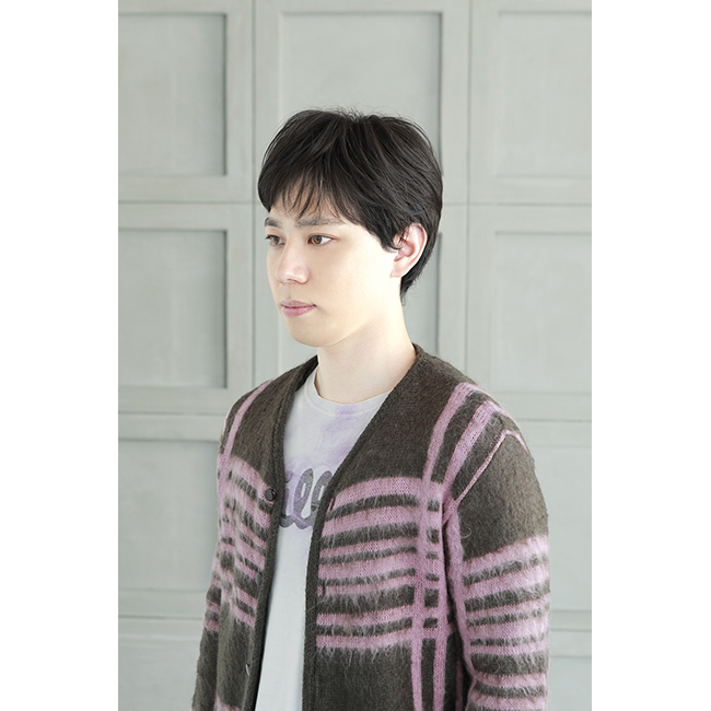 PRISILA【プリシラ】　男性用5分ウィッグ　ミディアムショート　GB-24　　TCK : 耐熱ショコラブラック　（お取り寄せ商品）