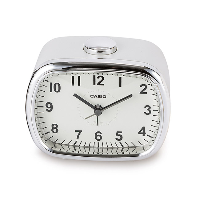 CASIO デスクトップクロック (B)クリーム