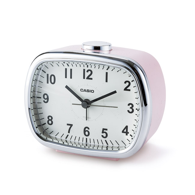 CASIO デスクトップクロック (E)レトロピンク