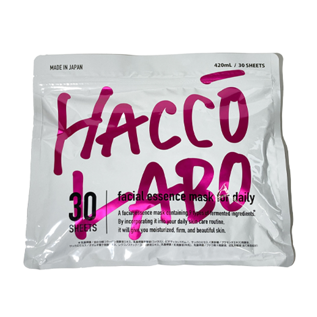 HACCO LABO【ハッコーラボ】フェイスマスク30枚