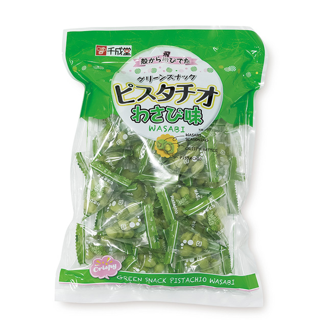 千成堂  グリーンスナック ピスタチオ (B)わさび
