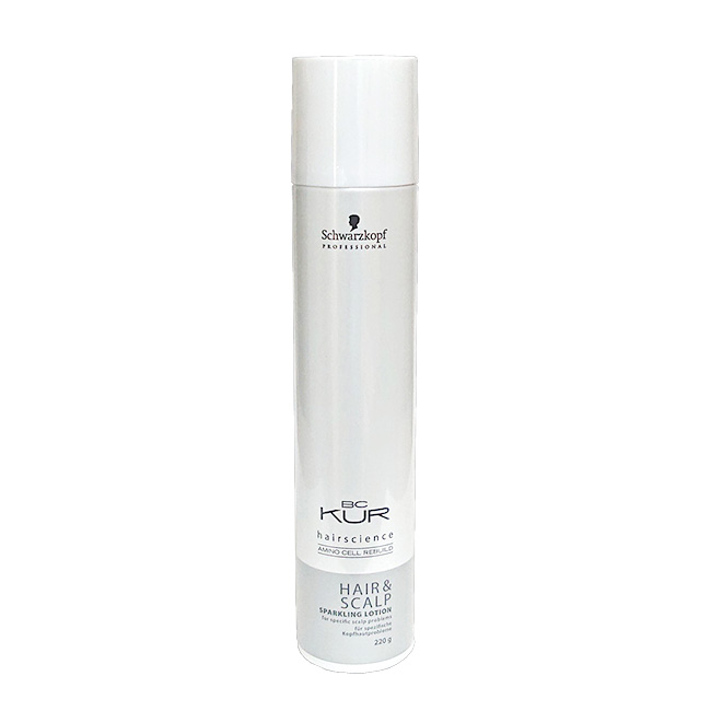 Schwarzkopf【シュワルツコフ】BCクア ヘア＆スキャルプ薬用 スパークリングローション 220g