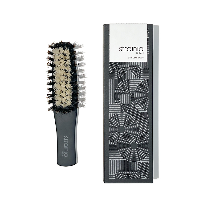 strainia【ストレーニア】シルクケアブラシ※ネット転売禁止※