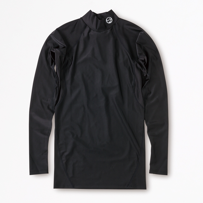 COMPRESSION ロングTシャツ (A)ブラック M