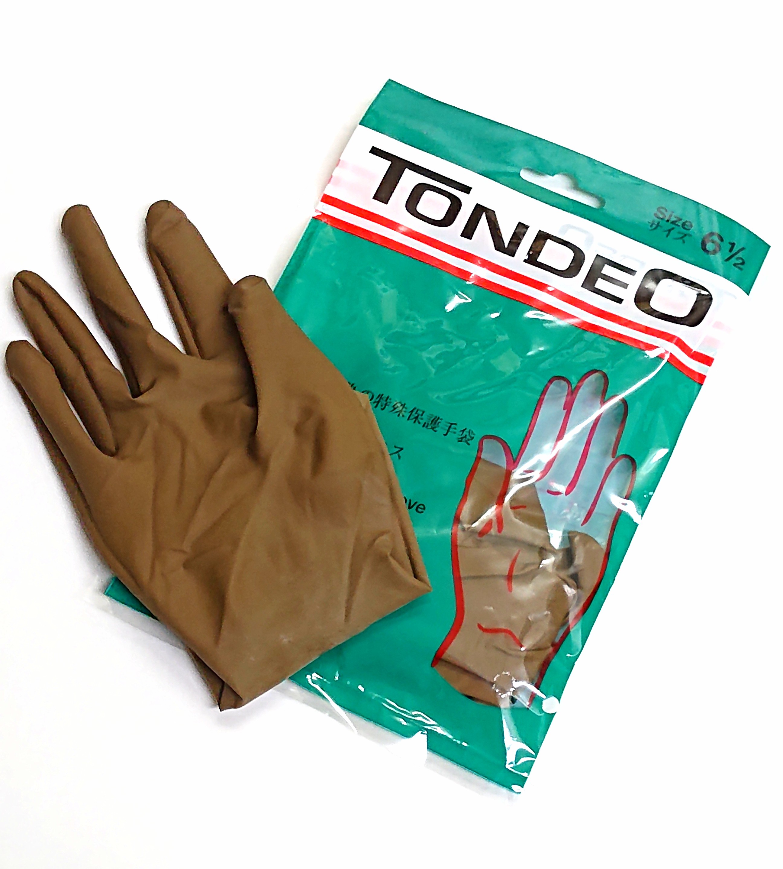 Tondeo【トンデオ】ヘアダイ用 ゴム手袋 6.5インチ