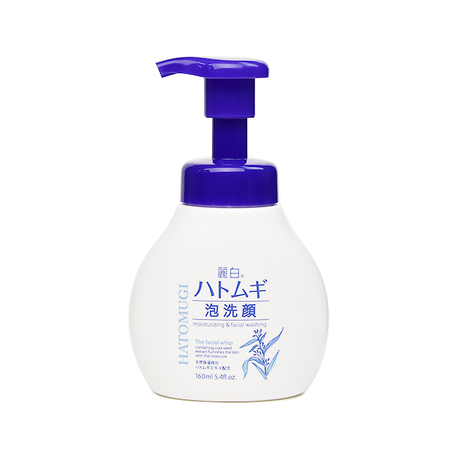 KUMANO COSMETICS【熊野油脂】麗白/レイハク ハトムギ泡洗顔 160ml