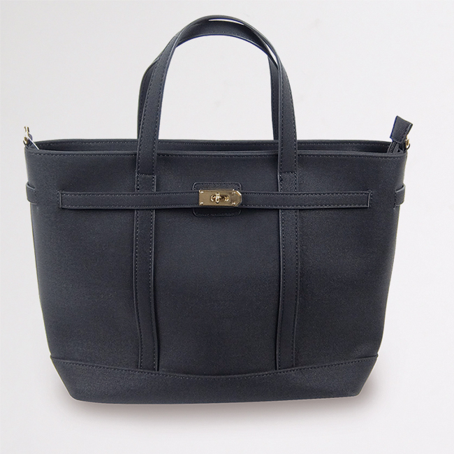 スウェードタッチ 2wayバッグ (B)BK